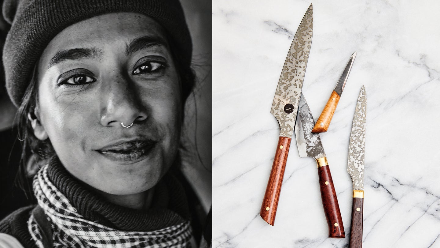 Rhode Island knifemaker Joyce Kutty and her hand-crafted blades