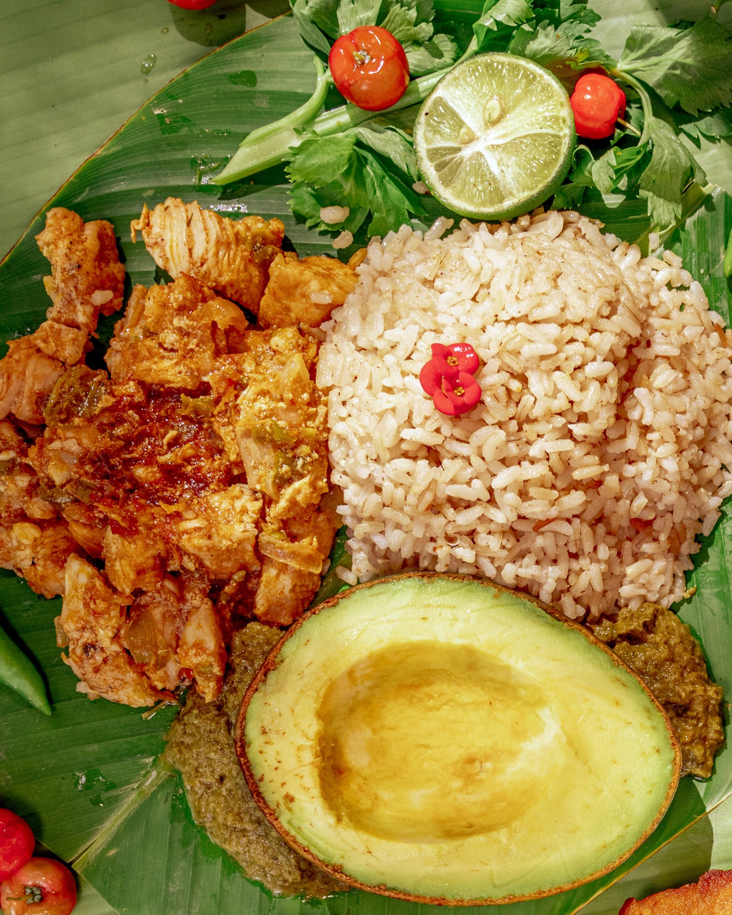 Colombian Stewed Chicken with Achiote and Yam