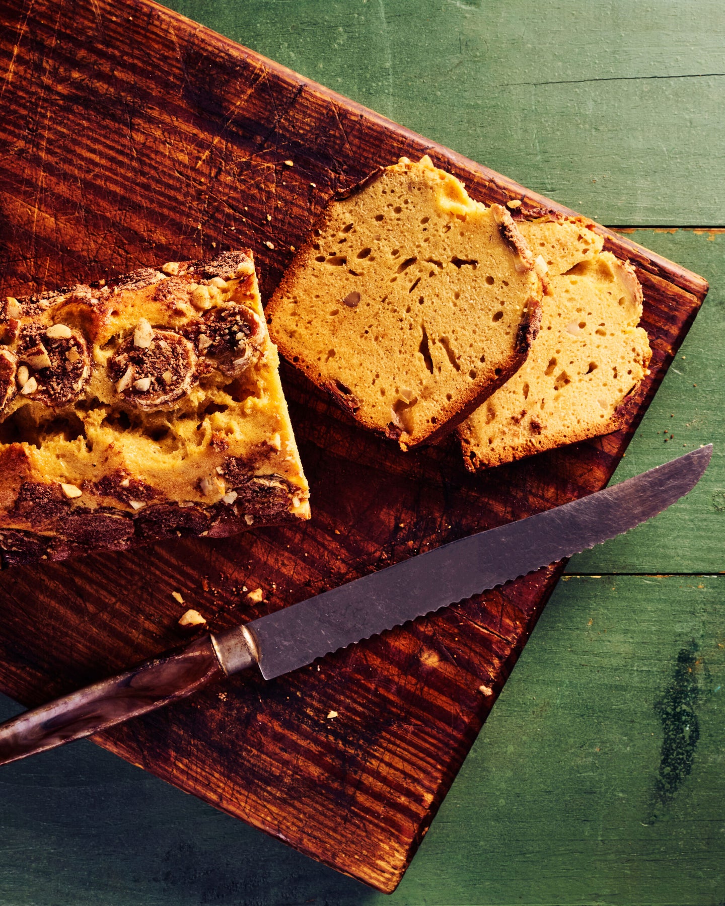 Banana Bread with Brazil Nuts