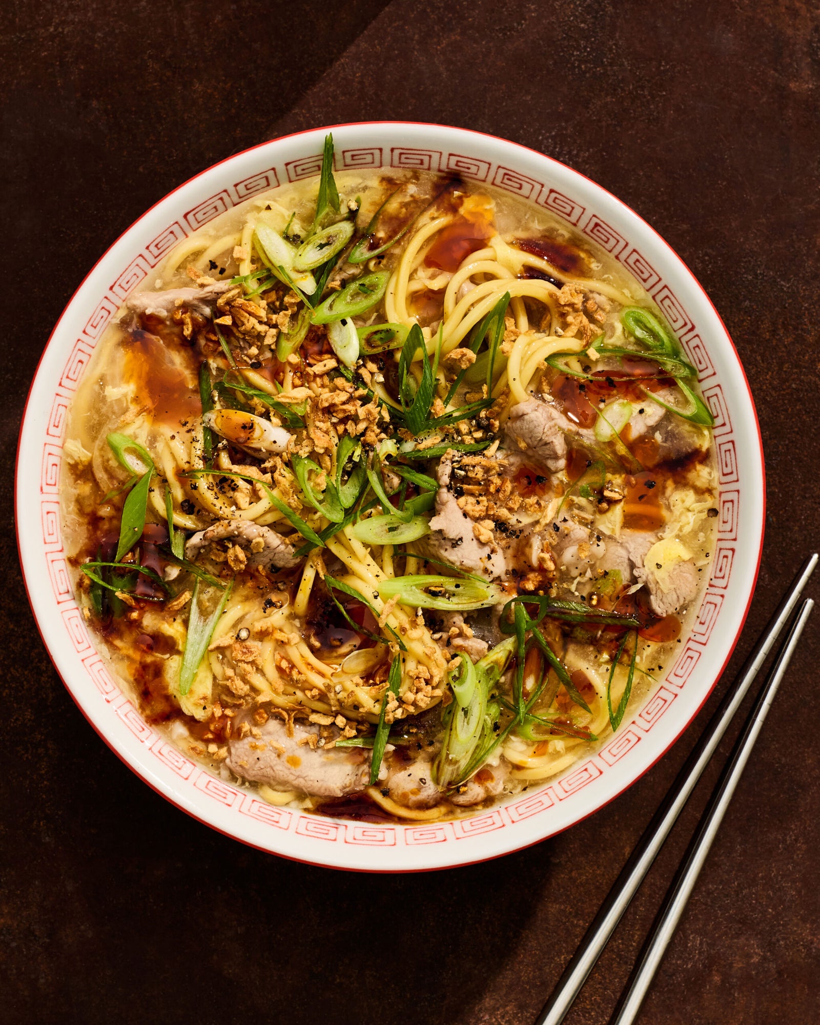 Maki Mi Recipe (Filipino Chinese Pork Noodle Soup) | Saveur